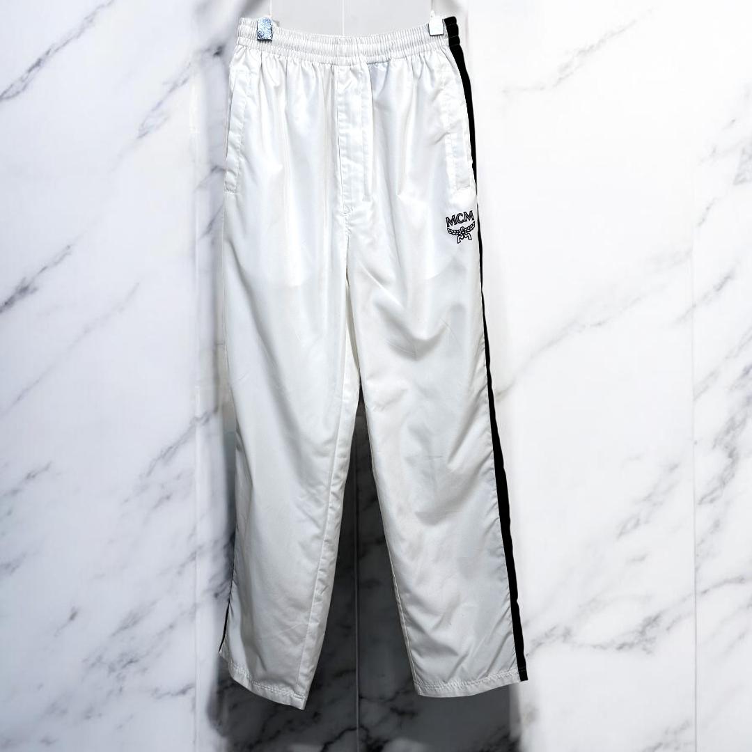 MCM Pants Set, White, Size M　we0404