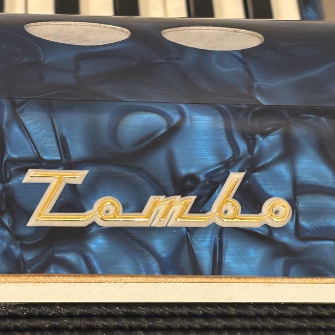 【極美品】TOMBO トンボアコーディオン No.241 ブルー