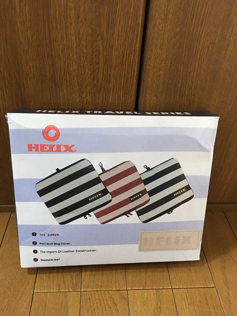 【新品•未使用】HELIX ゴルフバッグ TRAVEL SERIES 黒