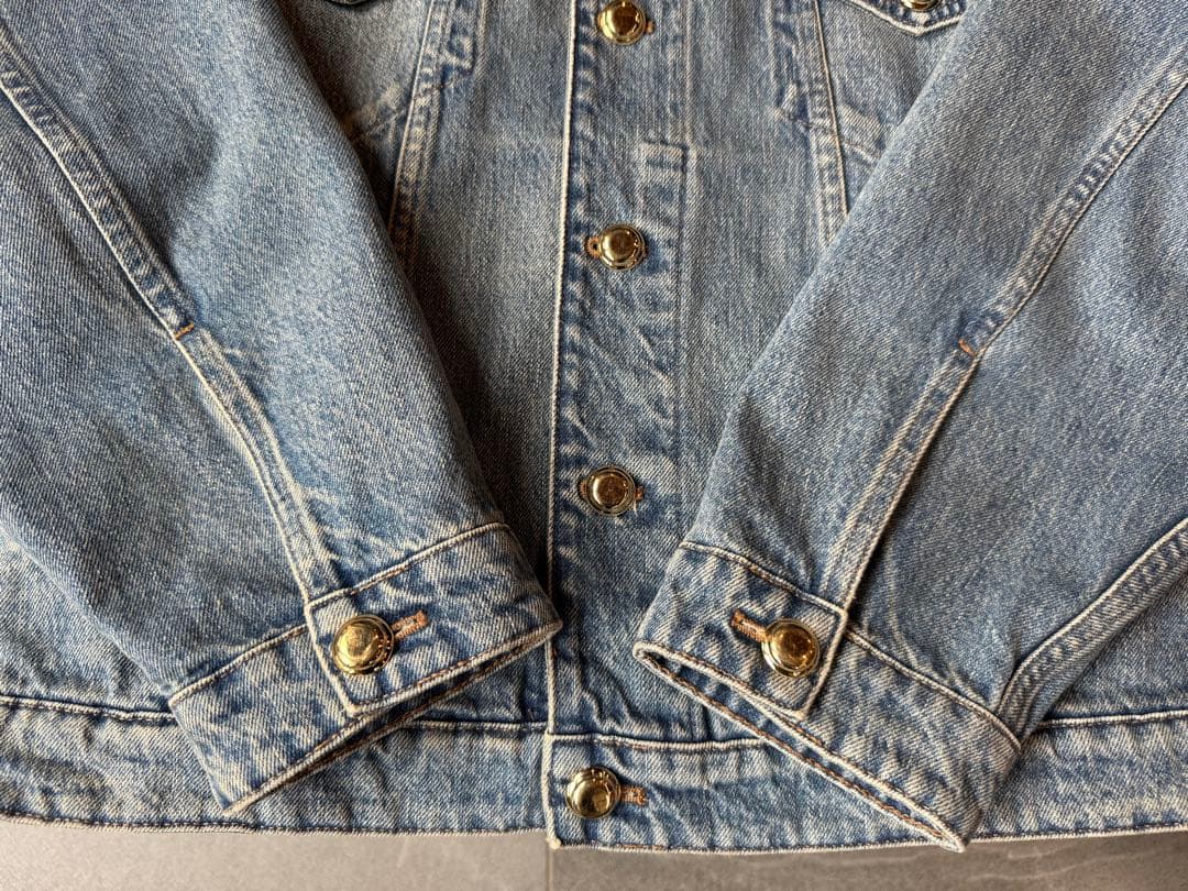 MIUMIU ミュウミュウ ロゴ入り デニムジャケット