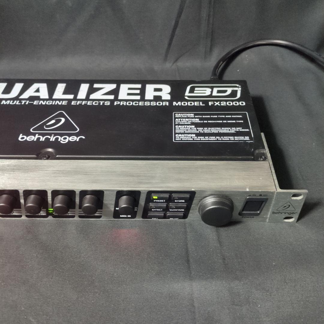 配信機器・PA機器・レコーディング機器 Behringer VIRTUALIZER 3D FX2000