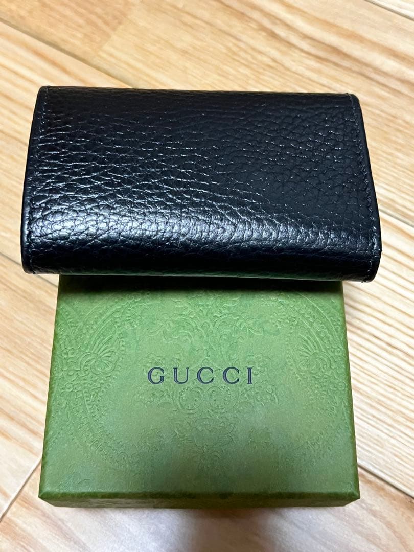 〔GG マーモント〕レザー キーケース GUCCI グッチ キーケース