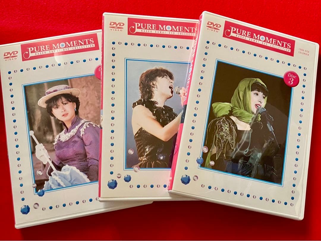 河合奈保子　PURE MOMENTS　3枚組み