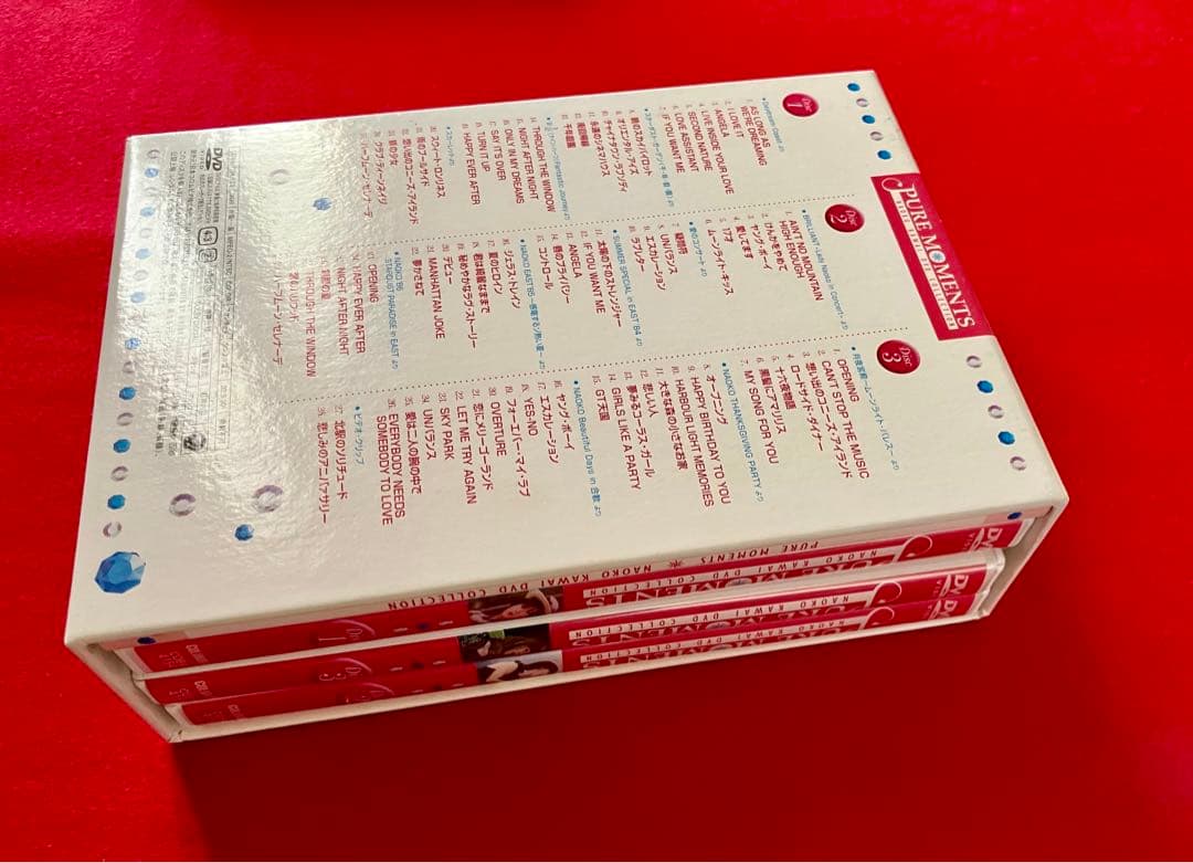 河合奈保子　PURE MOMENTS　3枚組み