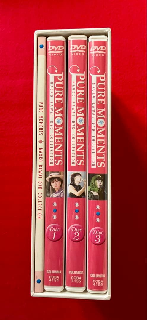 河合奈保子　PURE MOMENTS　3枚組み