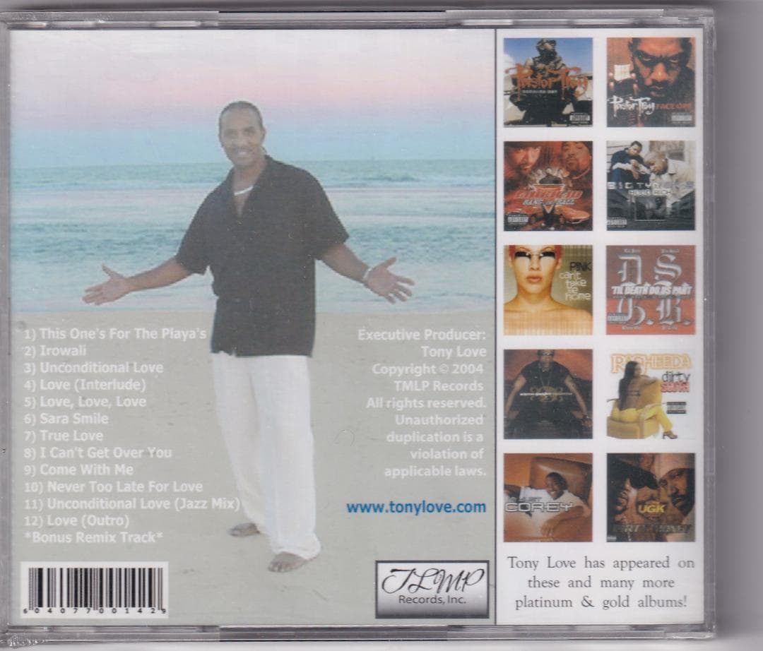 洋楽 Tony Love It's All About Love