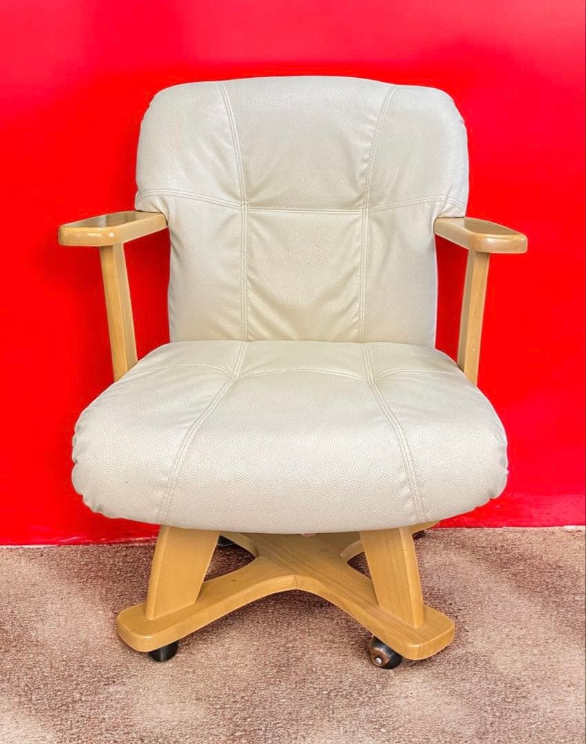 安心のたのメル便★家具の町大川『関家具』のキャスター付き高級ダイニングチェア①