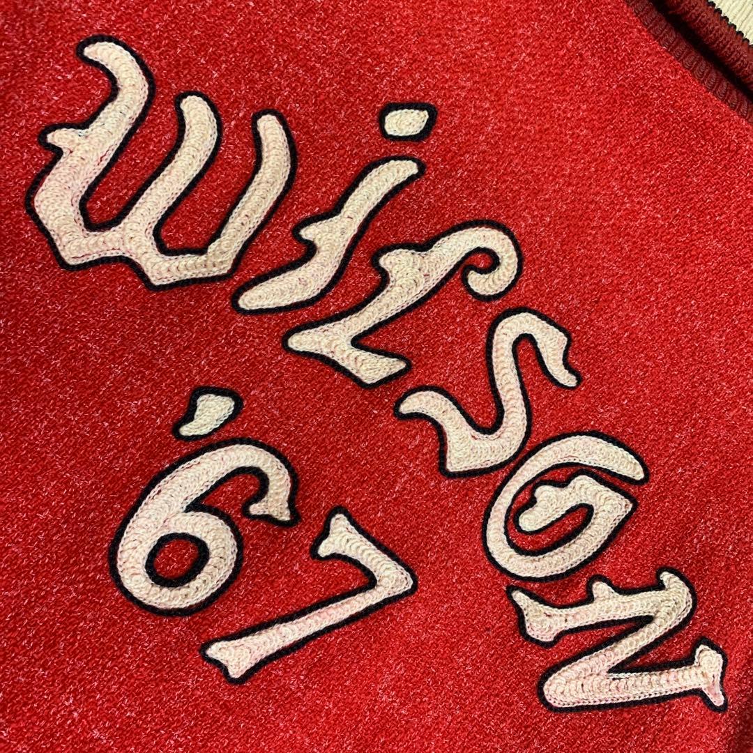 極上刺繍 50s〜60s butwin car club jacket M程度