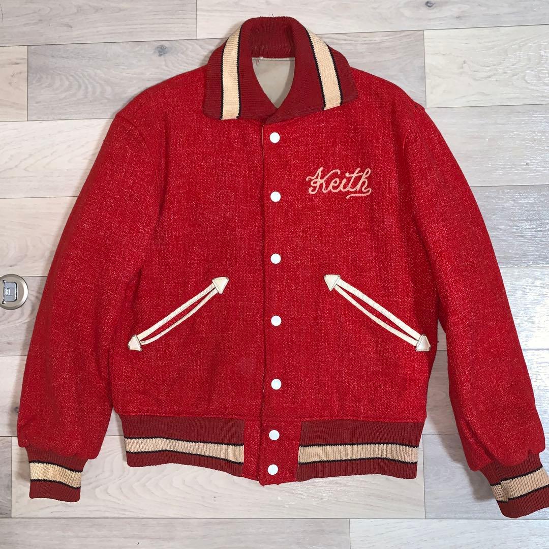 極上刺繍 50s〜60s butwin car club jacket M程度