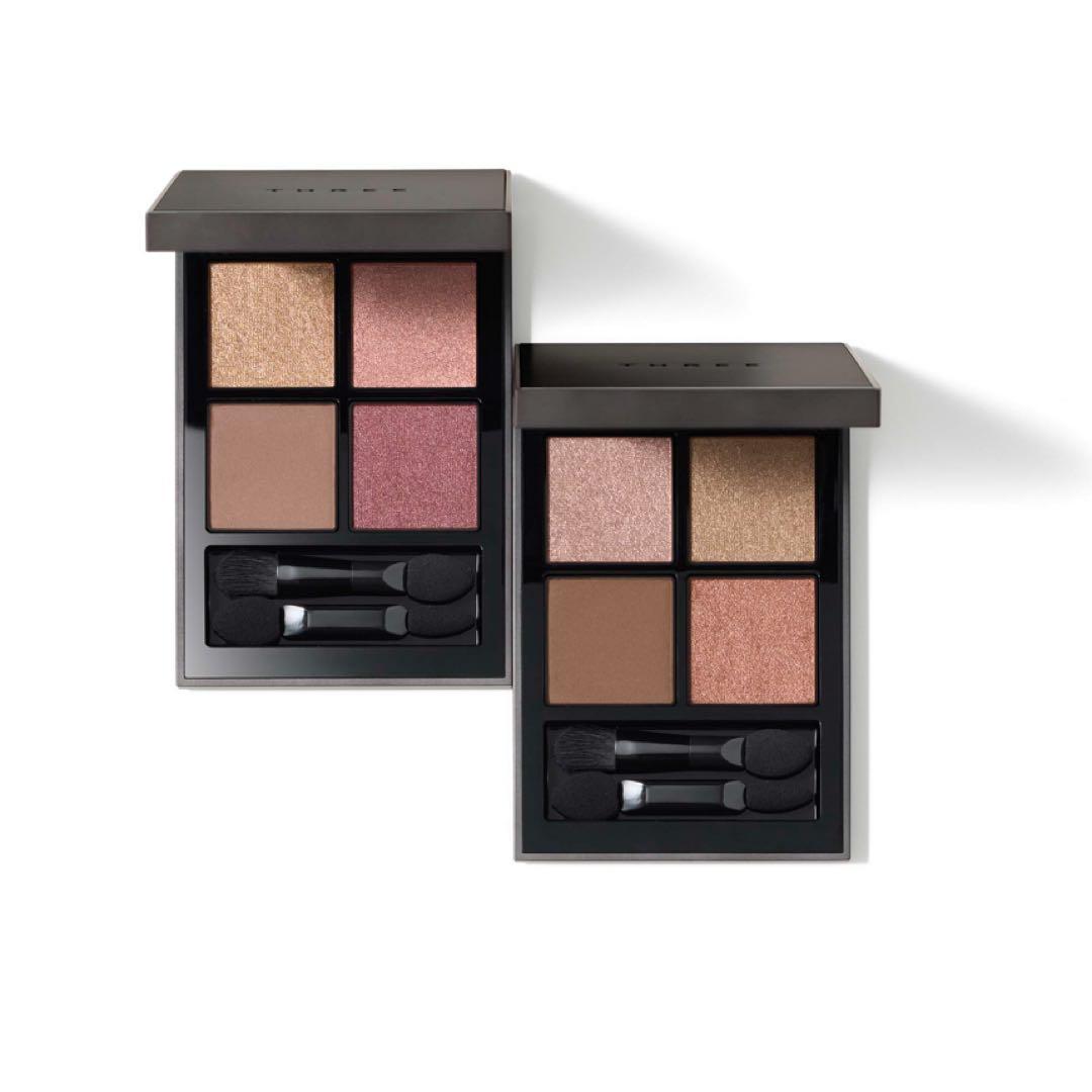 vivadara　THREE スターゲージング アイシャドウクアッド 01