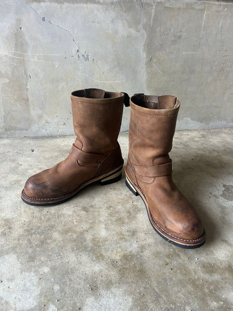 Getta Grip エンジニアブーツ　ブラウン UK7