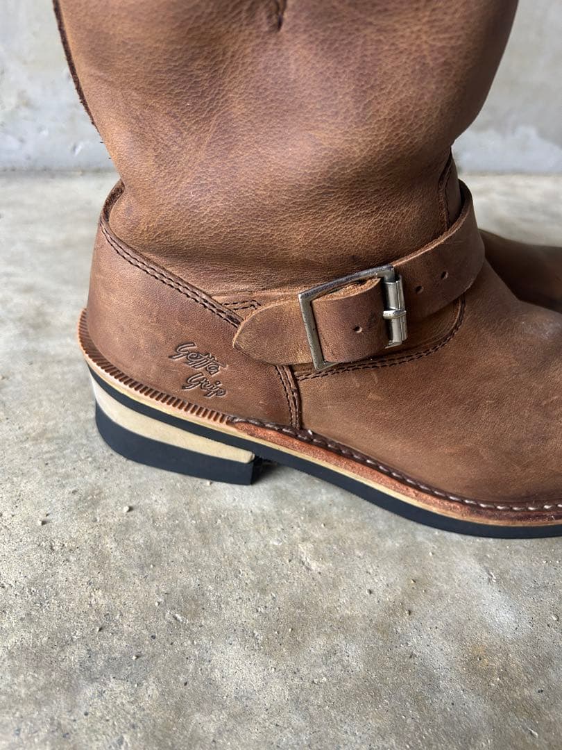 Getta Grip エンジニアブーツ　ブラウン UK7