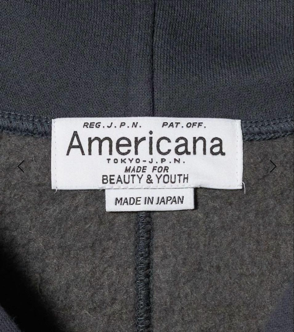 アメリカーナ　パーカー　グレー