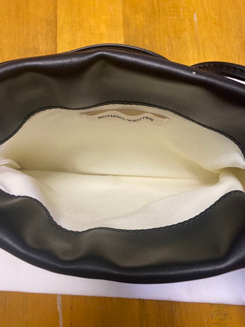 専用・NOTHING WRITTEN ミニショルダーバッグ ブラック