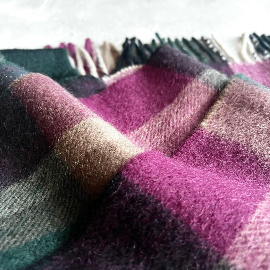 【Sky】Joshua Ellis ＊ カシミヤ マフラー100%