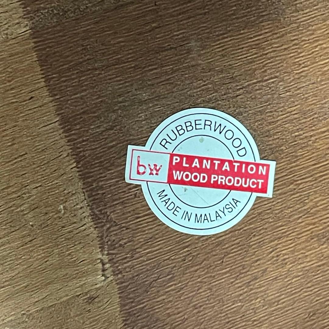 マレーシア製　ウィンザーチェア　ボウバックチェア　ダイニングチェア　木製　椅子