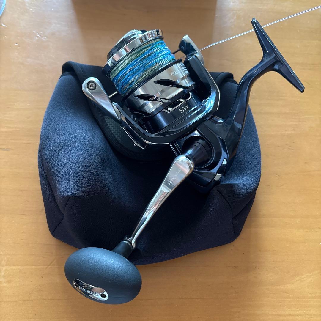 【美品】シマノ ツインパワー SW 10000HG＊PEライン・リール袋付き