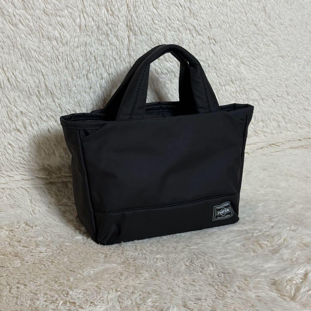 人気 PORTER ポーター ムース トートバッグ 現行 ブラック XS