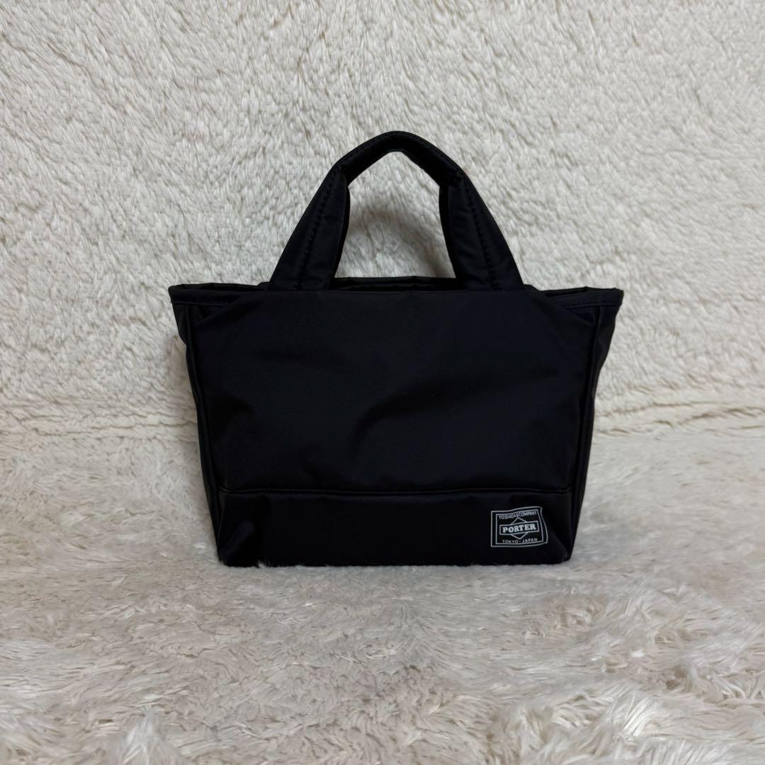 人気 PORTER ポーター ムース トートバッグ 現行 ブラック XS