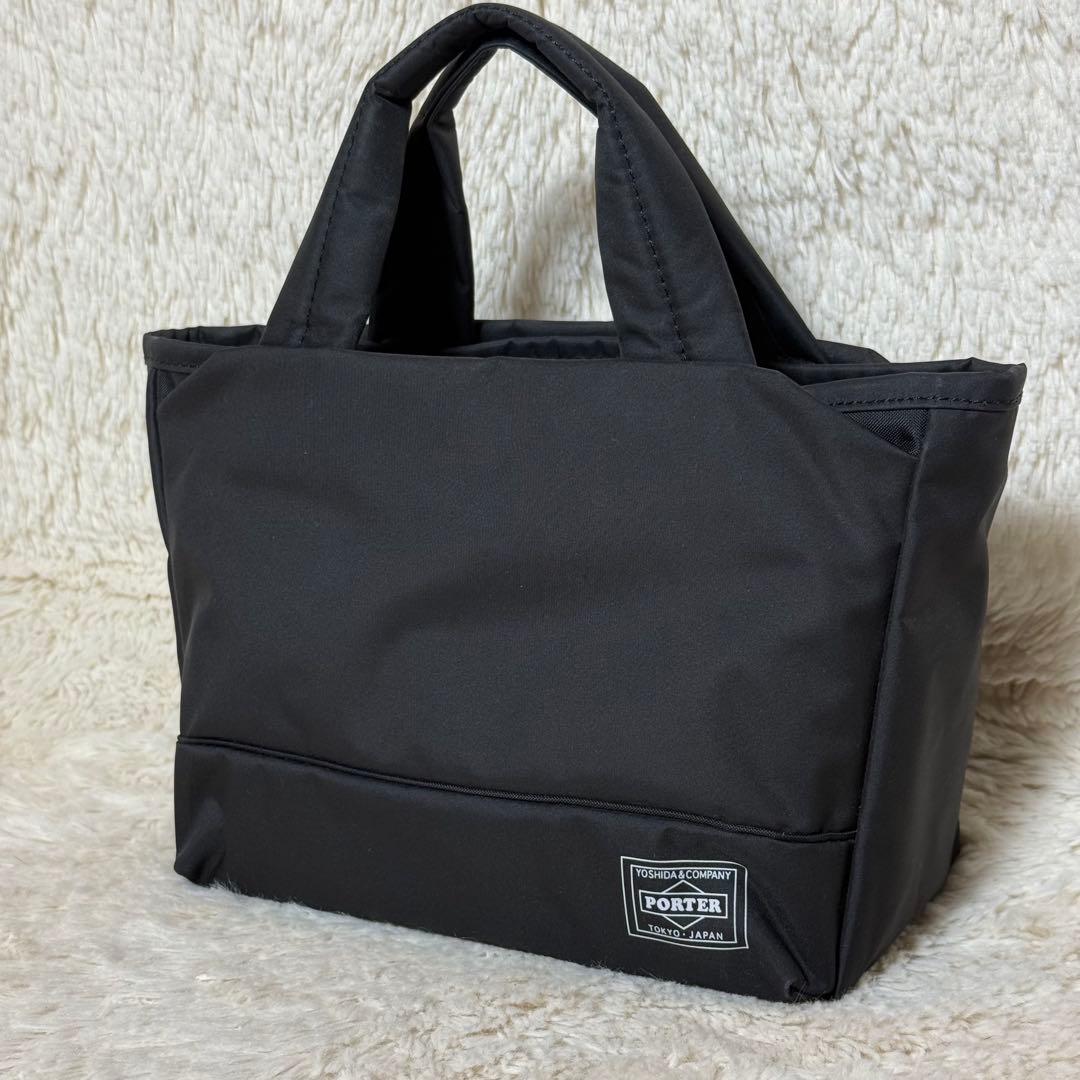 人気 PORTER ポーター ムース トートバッグ 現行 ブラック XS