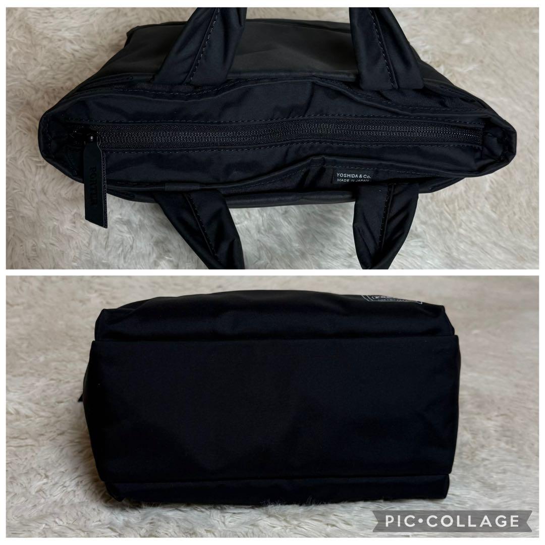 人気 PORTER ポーター ムース トートバッグ 現行 ブラック XS