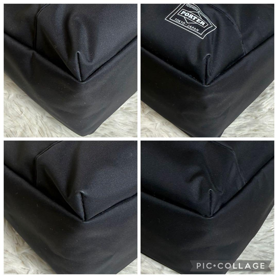 人気 PORTER ポーター ムース トートバッグ 現行 ブラック XS