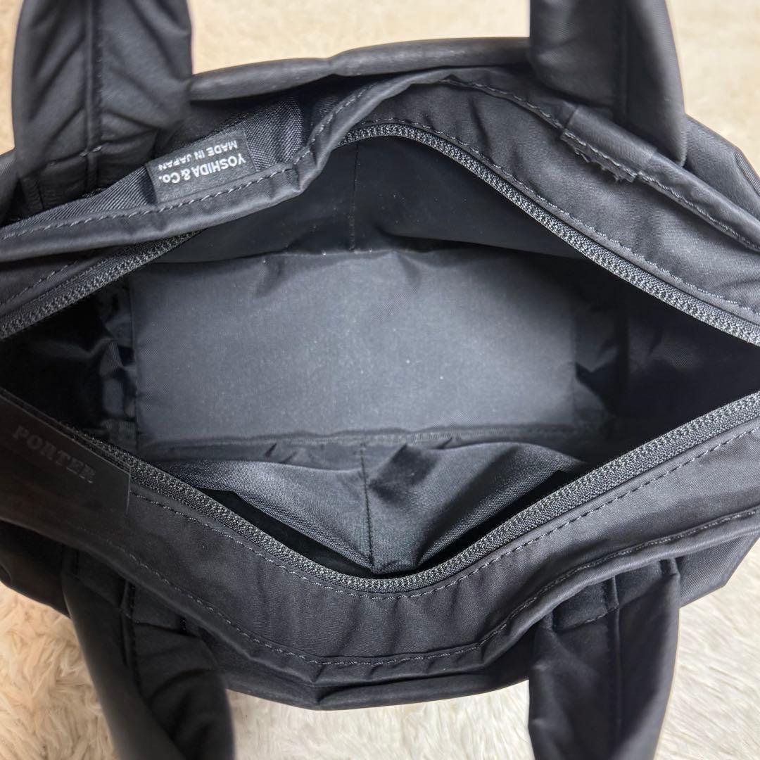 人気 PORTER ポーター ムース トートバッグ 現行 ブラック XS