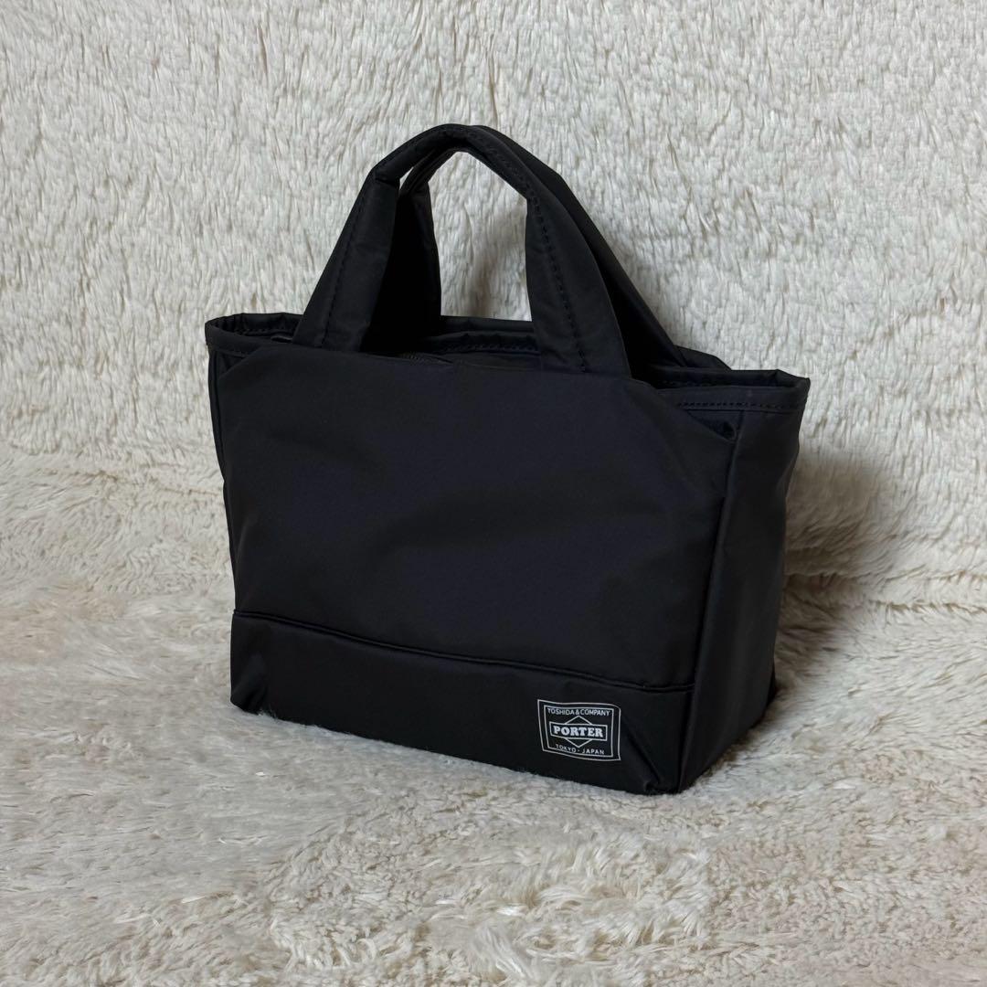 人気 PORTER ポーター ムース トートバッグ 現行 ブラック XS