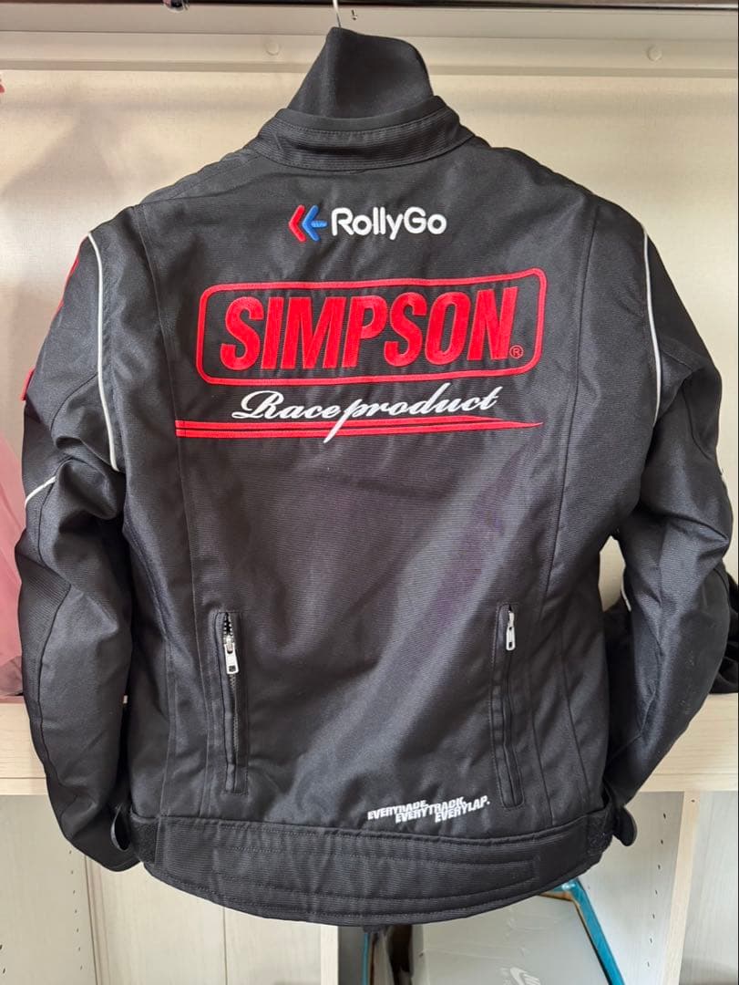 【Simpson】シンプソン バイクウェア・レディースジャケット WSサイズ