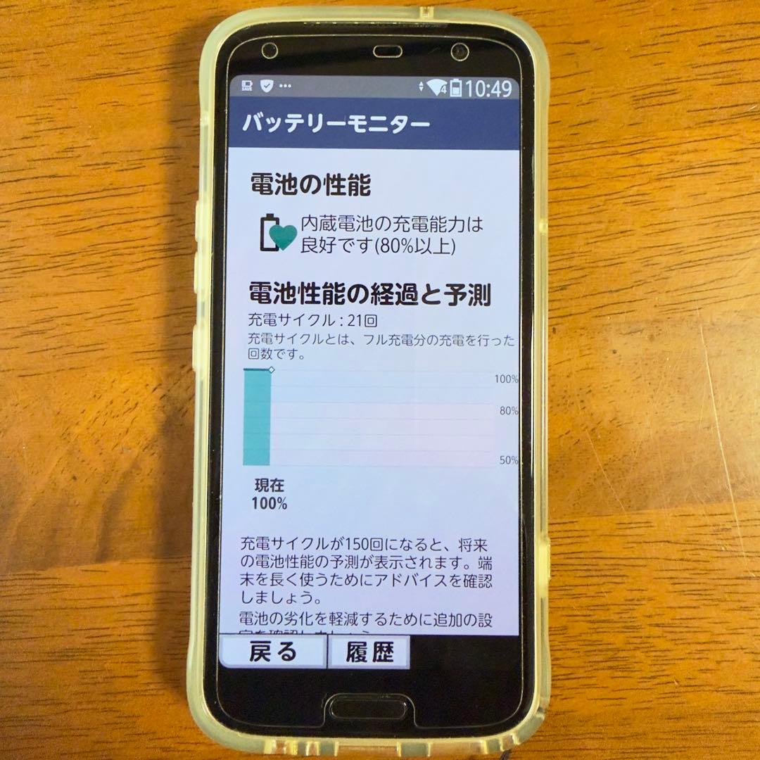 KOZ*°【美品】NTT docomo らくらくスマートフォン F-53E