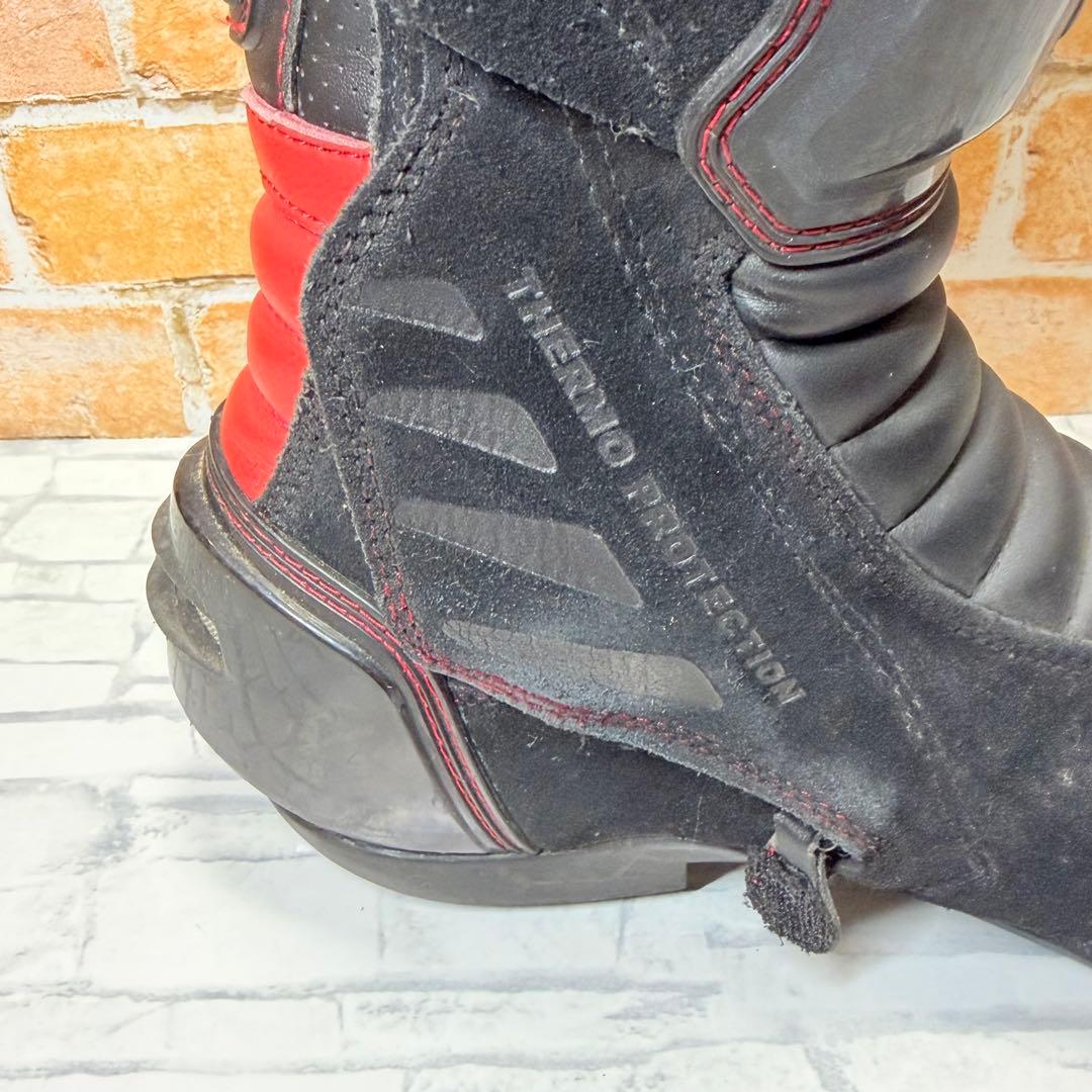 XPD XP3-S レーシングブーツ 靴 45 約28.5-29cm 赤 黒