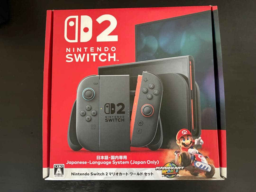 Nintendo Switch 2 マリオカートセット(新品未使用保証書付き)