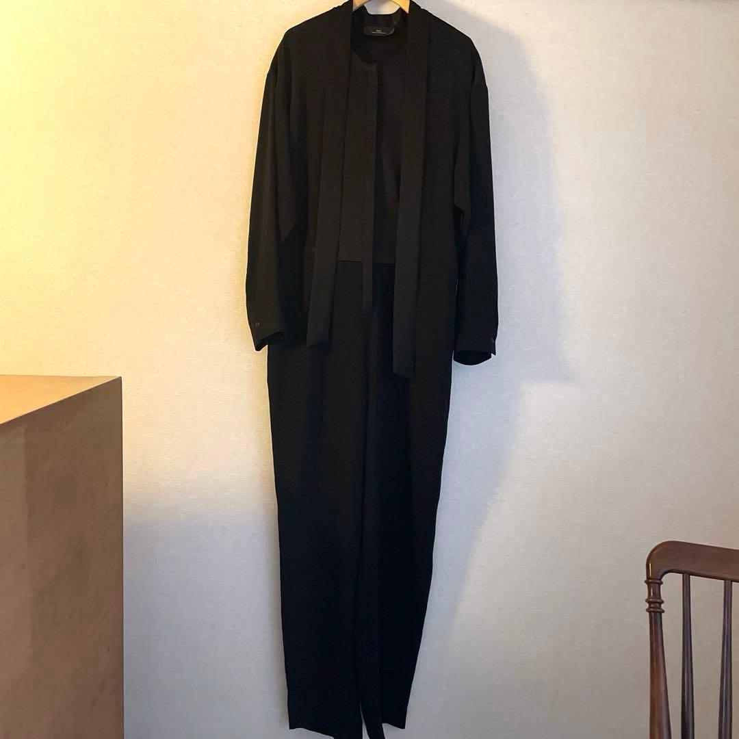 loin．ロワン　井川遥　オールインワン　ブラック　36