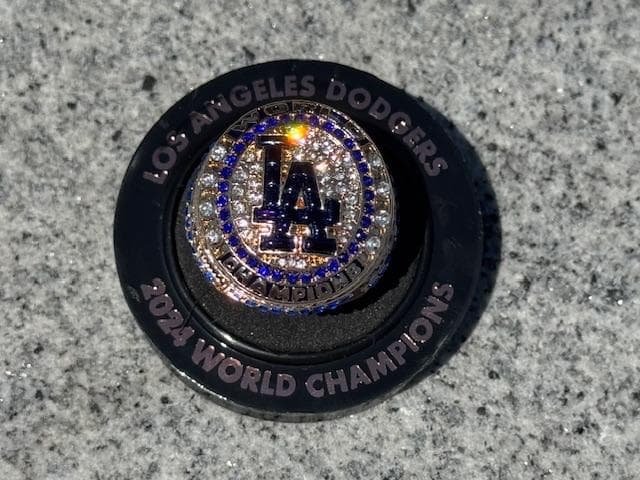 大谷翔平 ドジャース WS リング 2025年8月6日配布