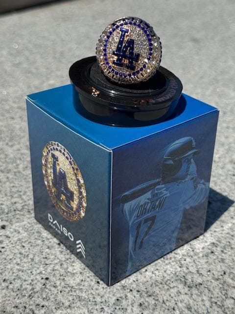 大谷翔平 ドジャース WS リング 2025年8月6日配布