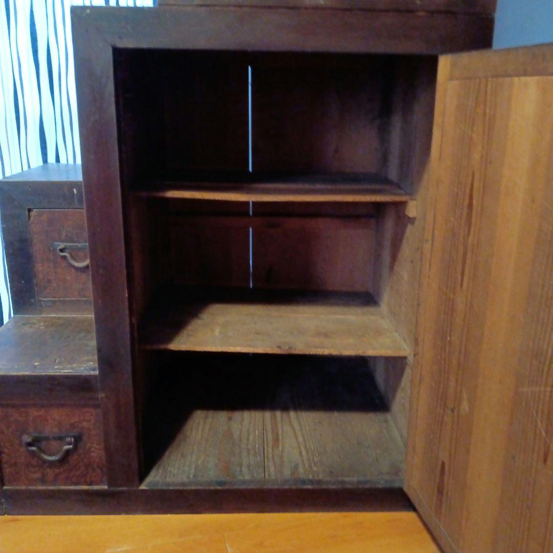階段箪笥 　和箪笥　キャビネット　水屋　船箪笥　アンティーク