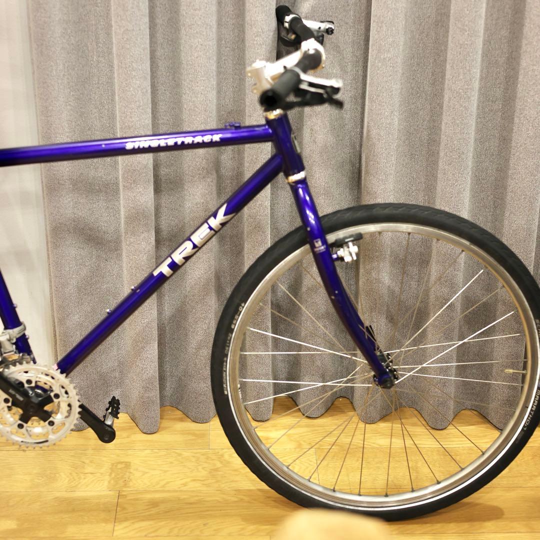 TREK SINGLETACK 950 old mtb フレーム ブルーラグ