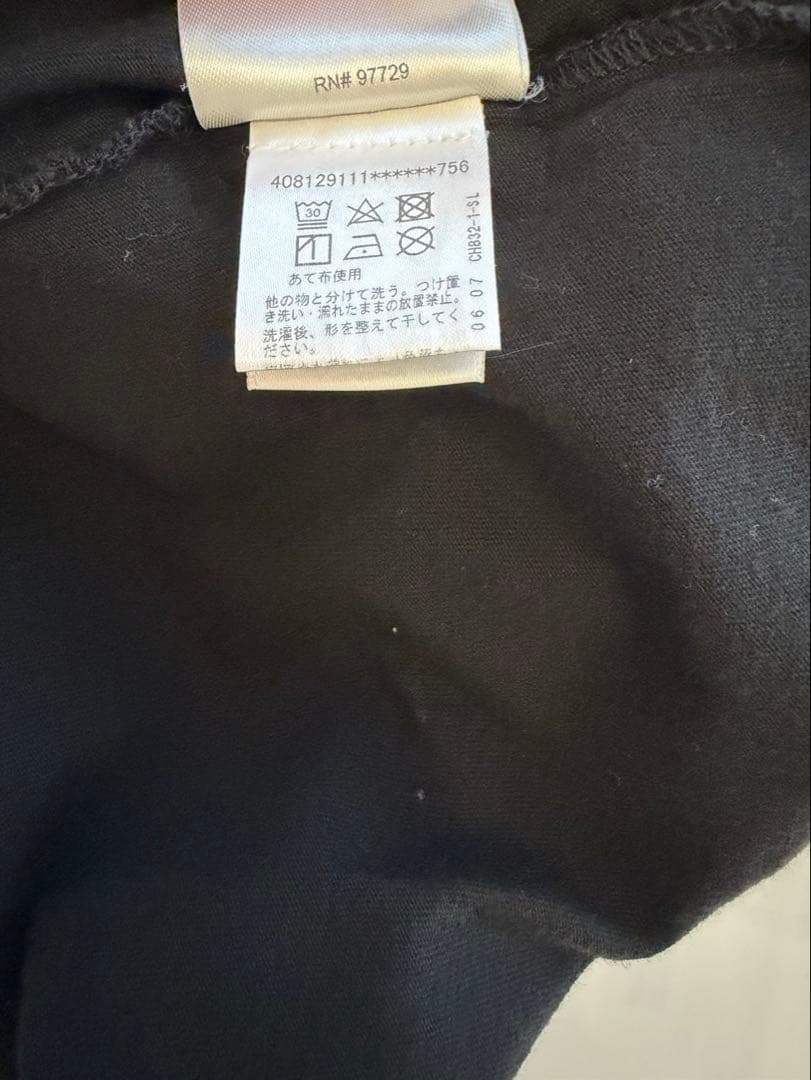 CHROME HEARTS 黒 ポケットTシャツ