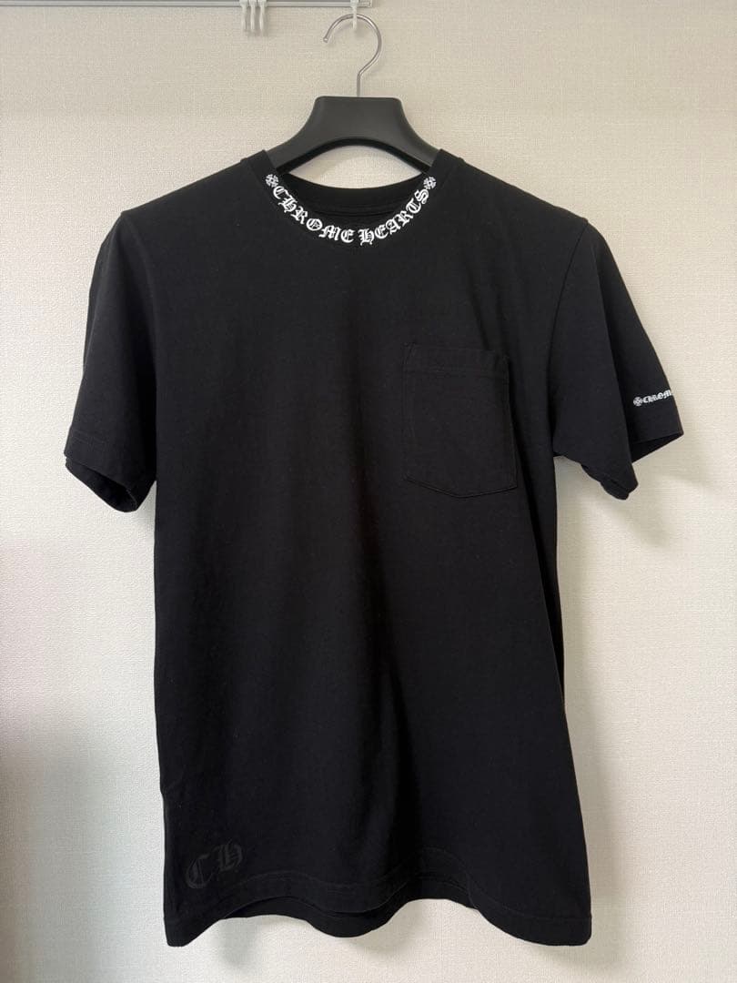 CHROME HEARTS 黒 ポケットTシャツ