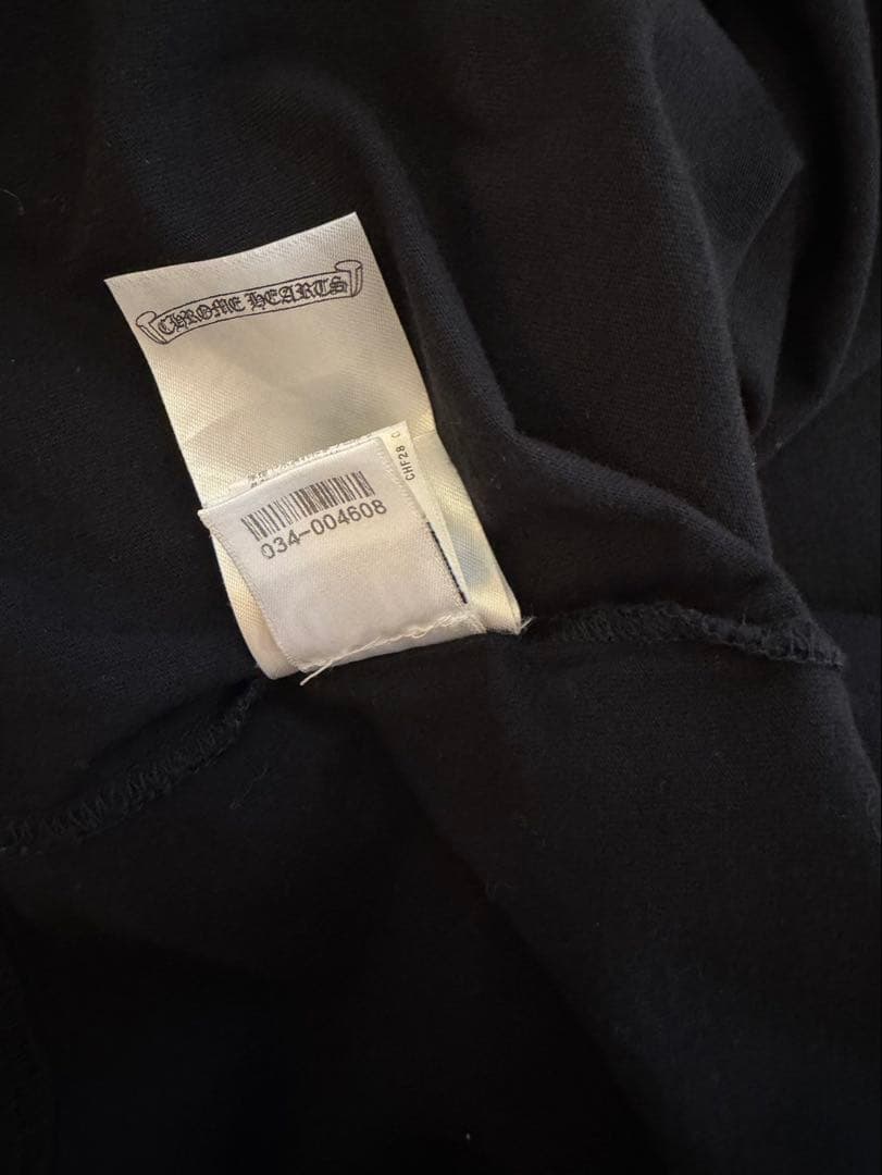 CHROME HEARTS 黒 ポケットTシャツ