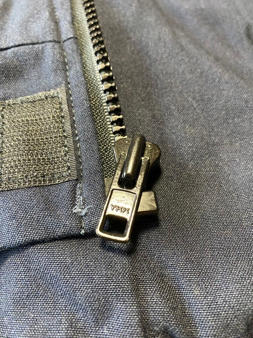 米軍 実物 放出品 シップボード ジャケット ステンシルXL