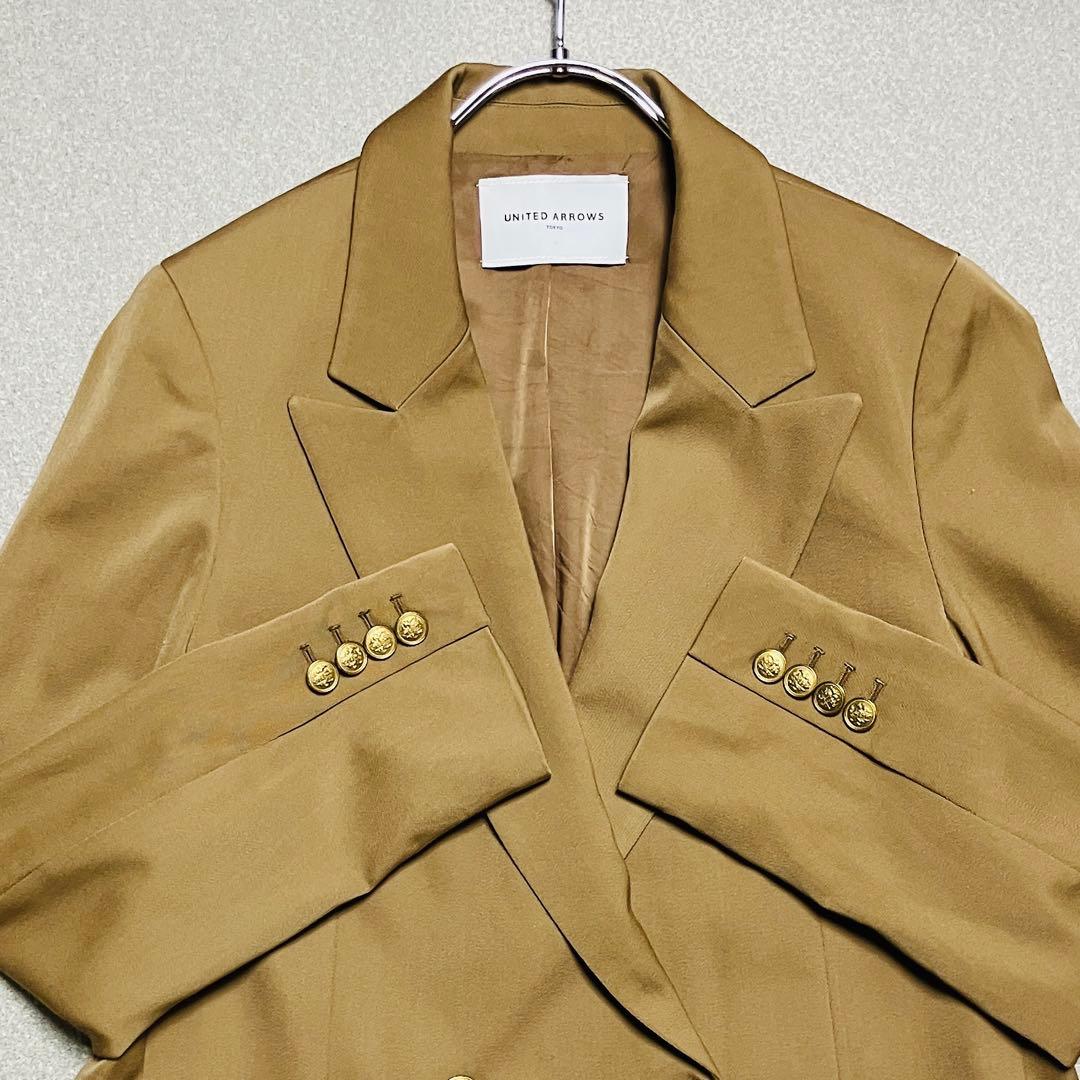 UNITED ARROWS UWSC ダブル ブレザー ジャケット 金ボタン