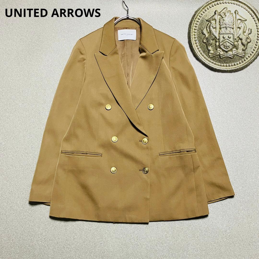 UNITED ARROWS UWSC ダブル ブレザー ジャケット 金ボタン