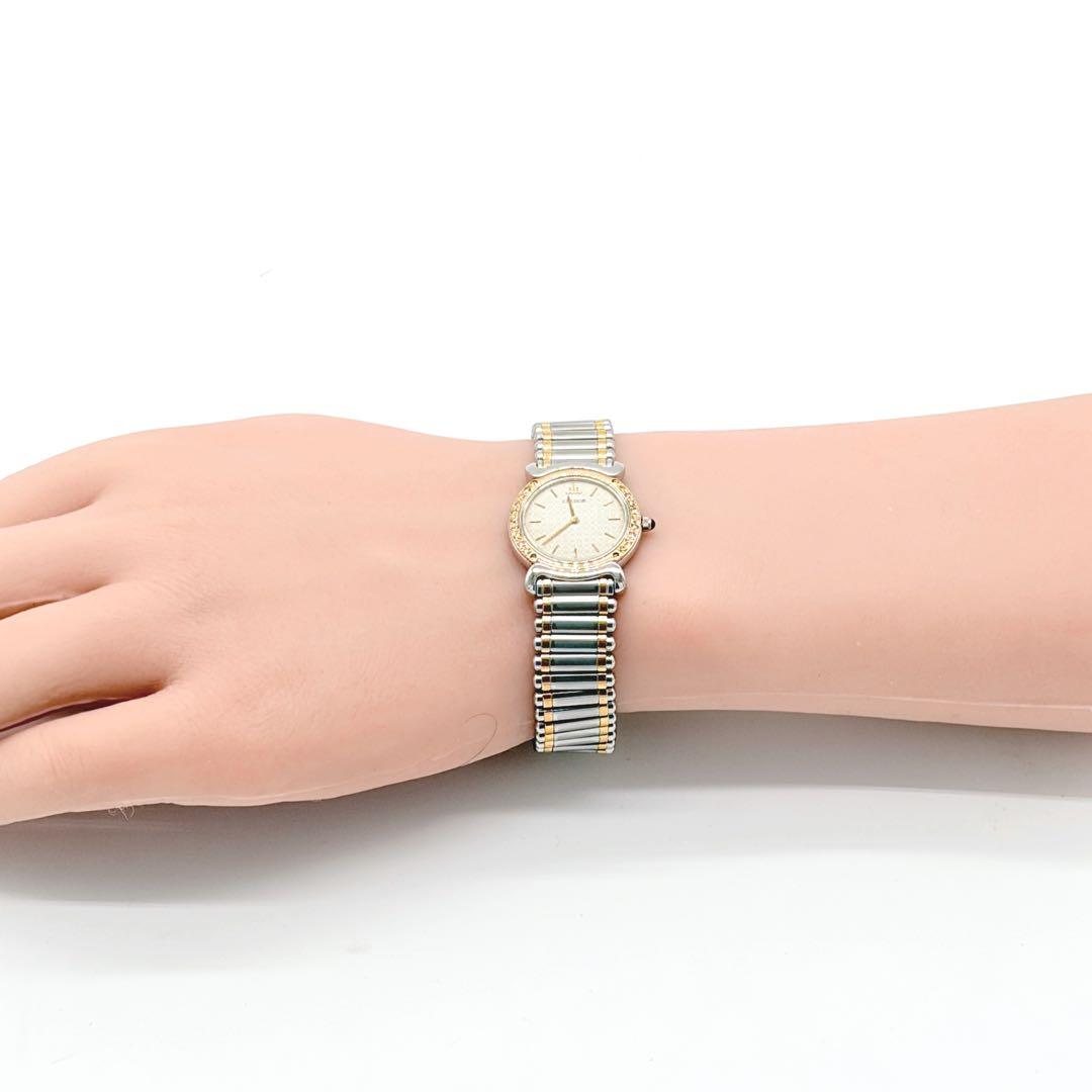 CREDOR クレドール レディース ダイヤベゼル ゴールド×シルバーSEIKO