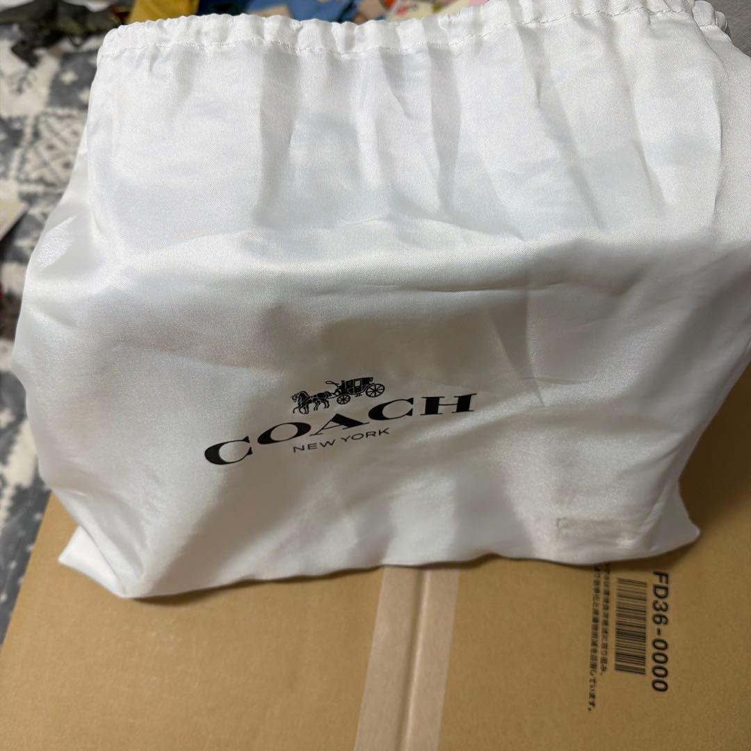 未使用 COACH ローグ25 ディズニーコラボ 3ウェイ ショルダーバッグ