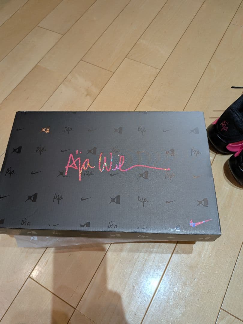 Nike A'ONE EPブラック/ハイパーピンク　23cm