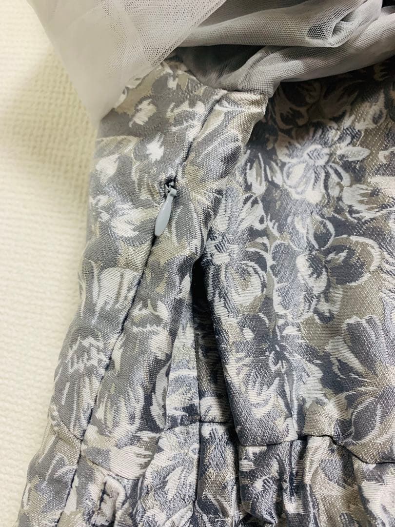 dazzlin（ダズリン）のシアーベールジャガードワンピース