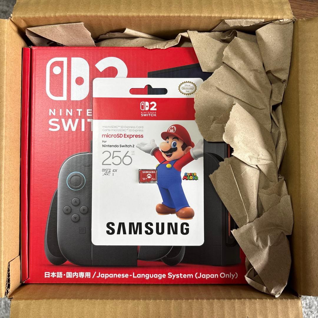switch2本体＋SamsungSDカード