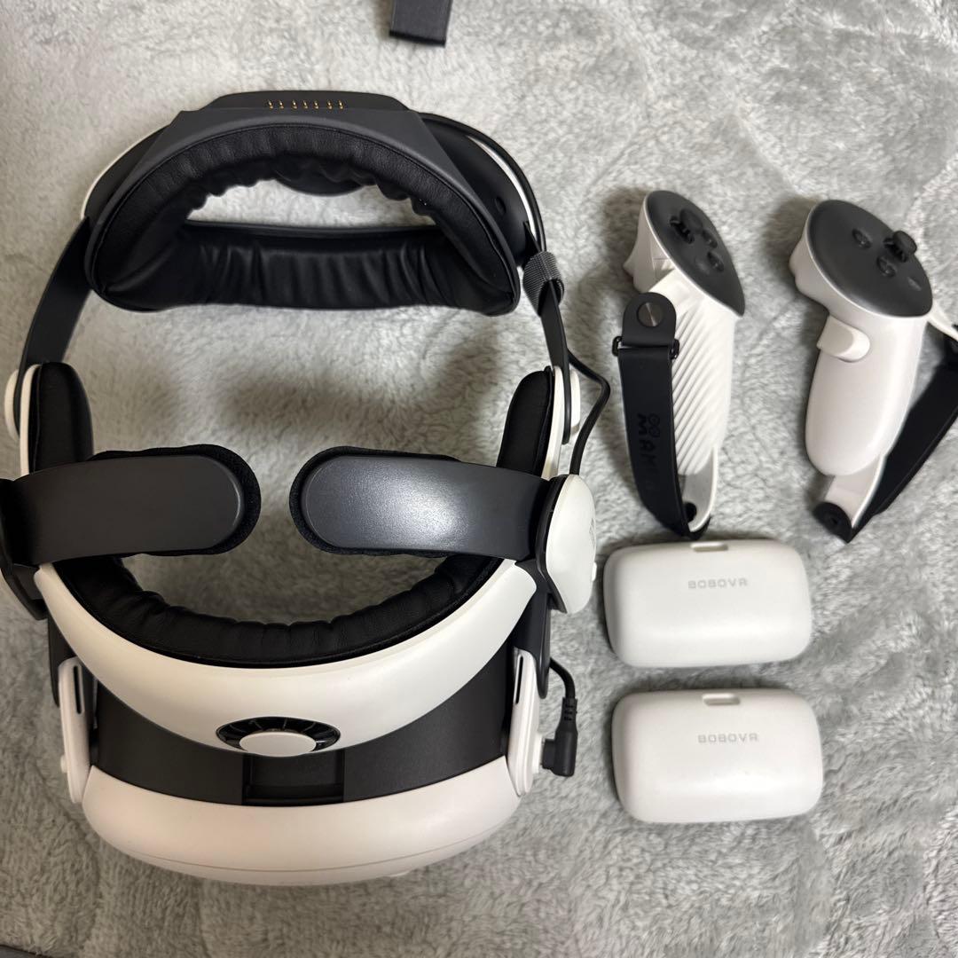  quest3 128GB bobovr周辺機器セット