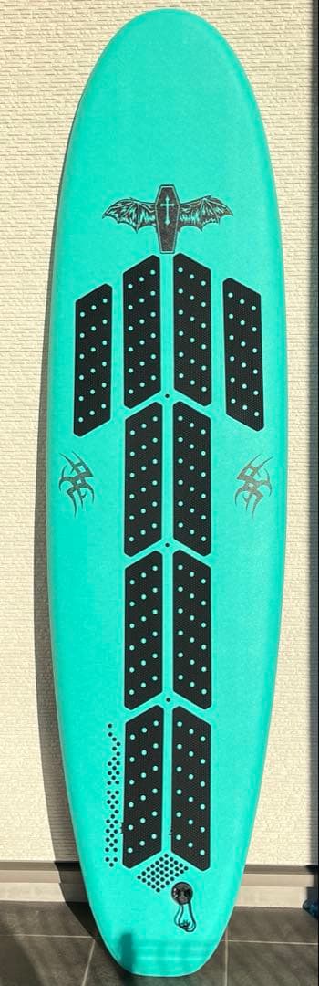 ソフトボード THE COFFIN 7'0 THRUSTERモデル -DRAG